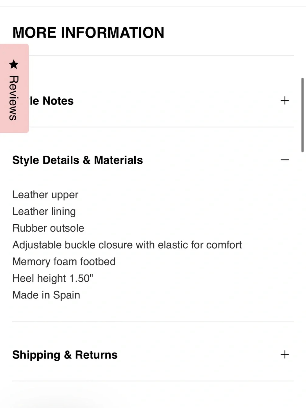 Intentionally Blank heels